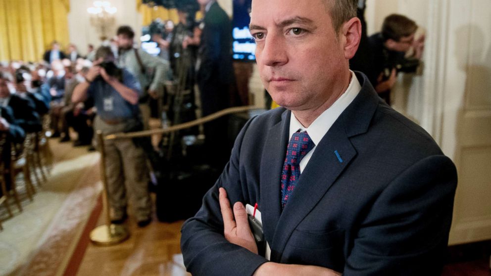 PHOTO: Reince Priebus, chief of staff to President Donald Trump, attends an event at the White House in Washington, June 5, 2017. 