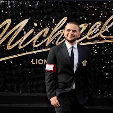 PHOTO: Prince Jackson attends Lionsgate's "Michael" Los Angeles premiere at Dolby Theatre on April 20, 2026 in Los Angeles, California.