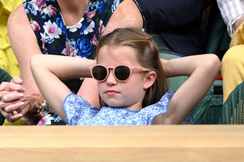 Prince Princess Charlotte join parents at Wimbledon men's final