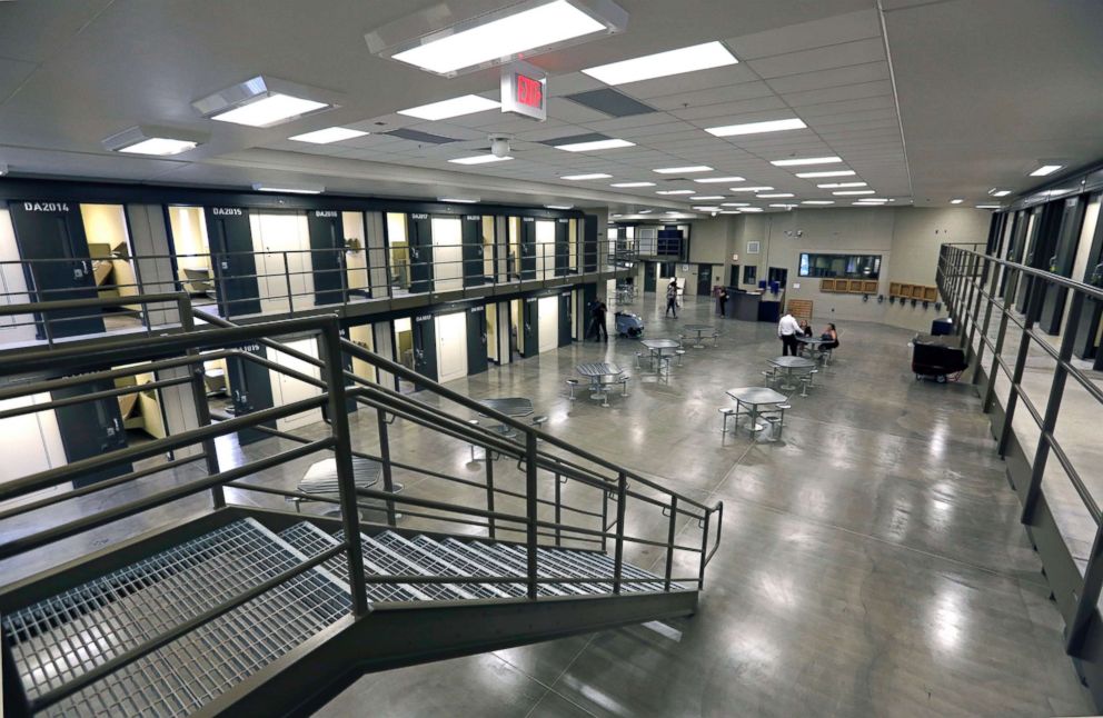 PHOTO: A housing unit in the west section of the State Correctional Institution at Phoenix in Collegeville, Penn., June 1, 2018.