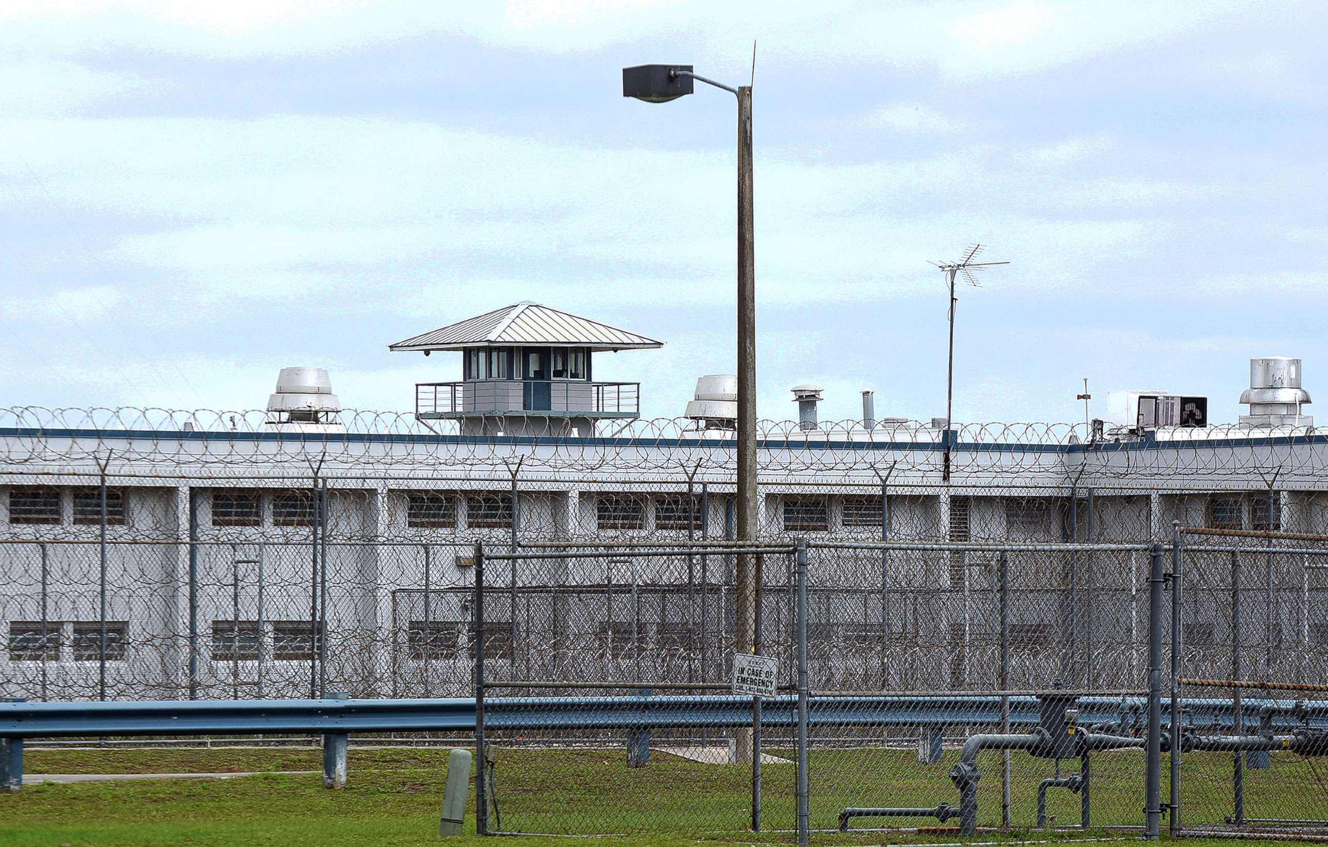 PHOTO: Tomoka Correctional Institution in Daytona Beach, Fla., on April 25, 2020, where inmates and staff tested positive for COVID-19.