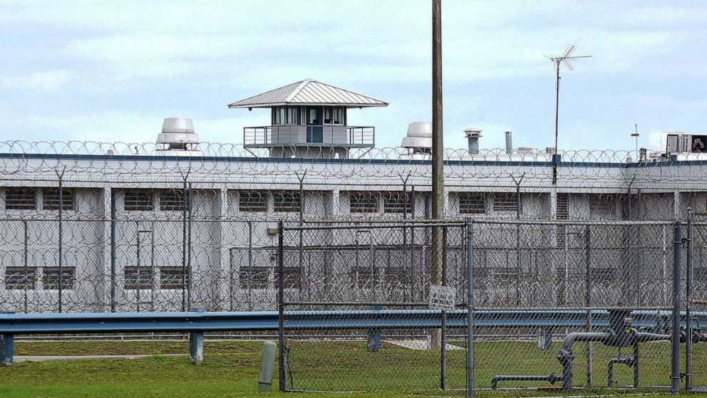 PHOTO: Tomoka Correctional Institution in Daytona Beach, Fla., on April 25, 2020, where inmates and staff tested positive for COVID-19.