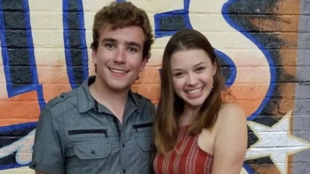 PHOTO: Sarah Papenheim, 21, poses with her friend Adam Pryor in this undated photo. Papenheim was stabbed to death in Rotterdam, the Netherlands, on Wednesday, Dec. 12, 2018.