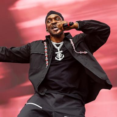 PHOTO: In this April 12, 2026, file photo, Pusha T of Clipse performs at the Outdoor Theatre during the 2026 Coachella Valley Music and Arts Festival in Indio, Calif.