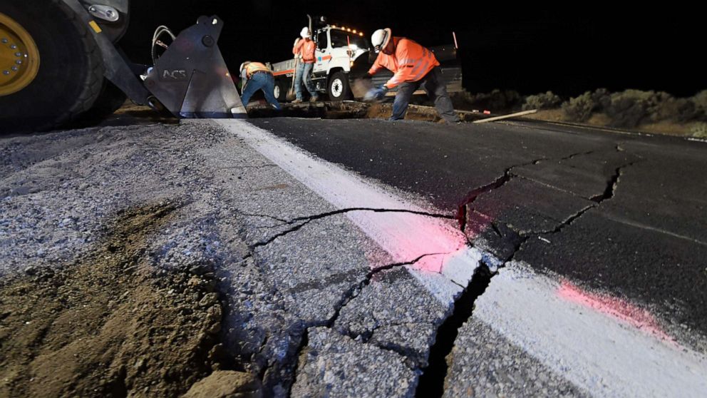 Earthquake Rattled California Braces For More Aftershocks Like An Abc13 Houston