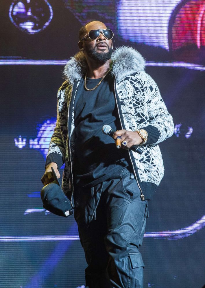 PHOTO: R. Kelly performs at Little Caesars Arena in Detroit, Feb. 21, 2018.