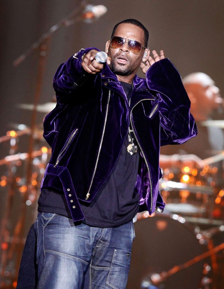 R. Kelly performing during a concert in Amsterdam, April 19, 2011. 