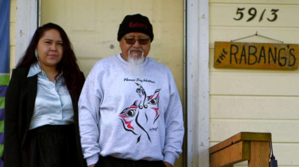 PHOTO: Santana and Robert Rabang were disenrolled from the Nooksack tribe in 2016. Now, they are fighting to ensure their family history is accounted for and preserved.