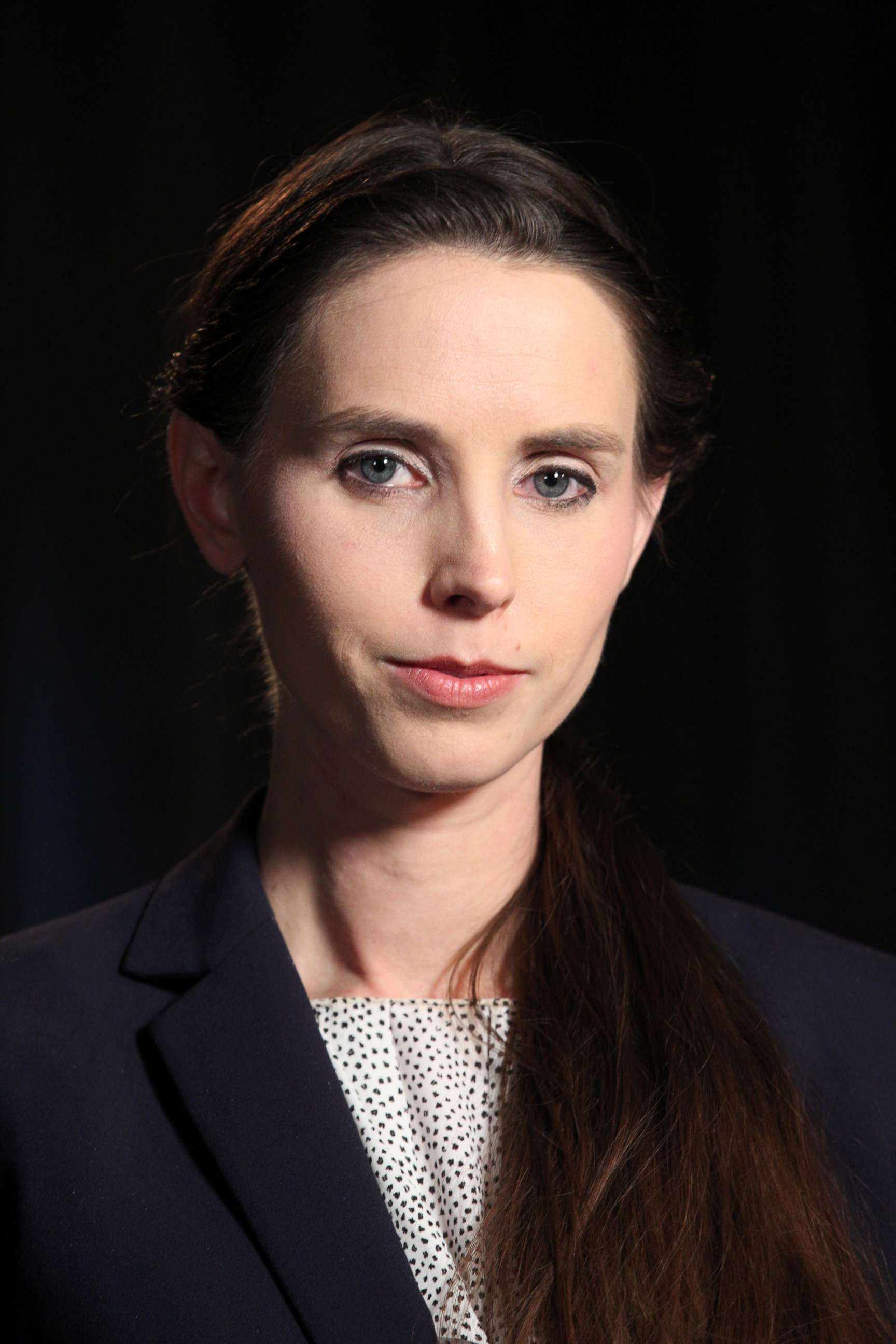 PHOTO: Former gymnast Rachael Denhollander, who read her victim impact statement during the trial of sports medicine doctor Larry Nassar, poses for a portrait in Lansing, Mich., Jan. 24, 2018.