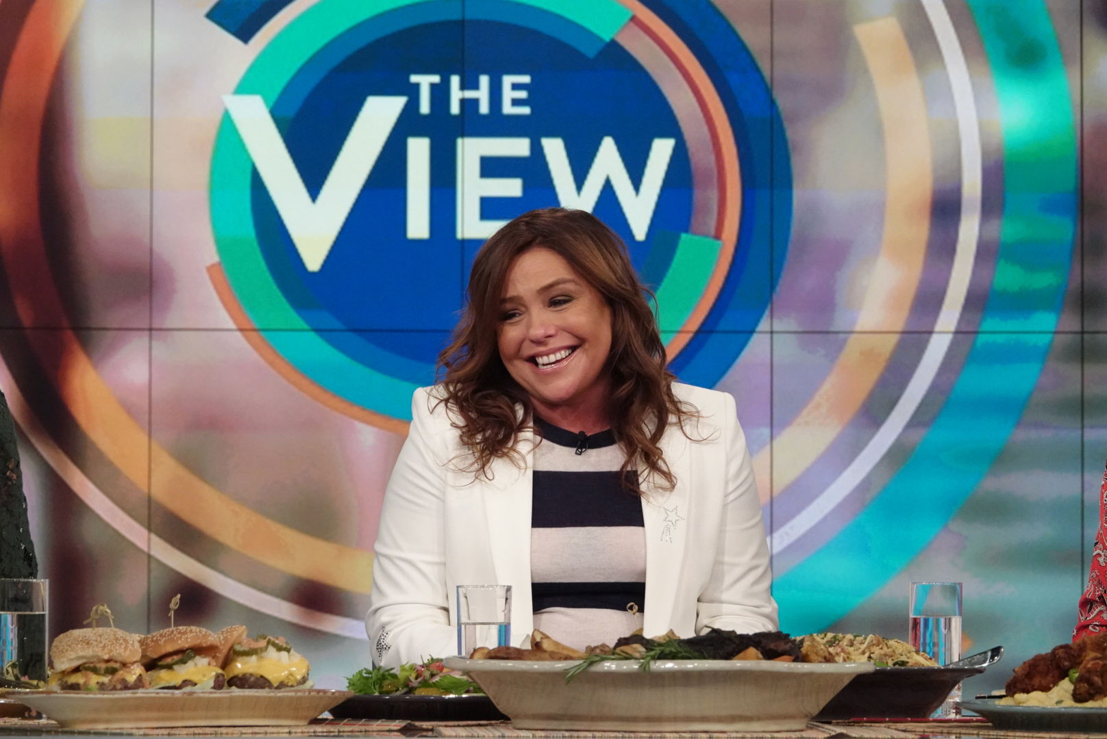 PHOTO: Rachael Ray opens up on "The View" about why she wrote her mini memoir "Rachael Ray 50" on Oct. 15, 2019.