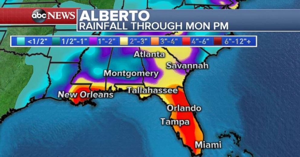 Florida Declares Emergency Ahead Of Subtropical Storm Alberto's Heading ...