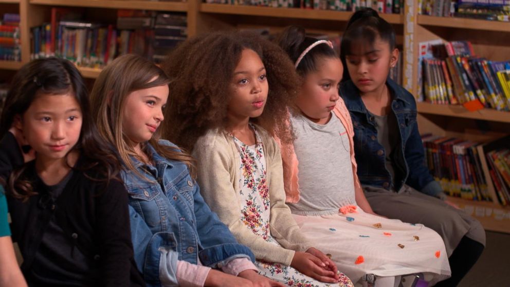 PHOTO:  "GMA" spoke with girls between the ages of 7 and 10 at Marin Primary and Middle School in California's Bay Area to discuss growing up in the post #MeToo era as part of the "Raising Good Women" series. 