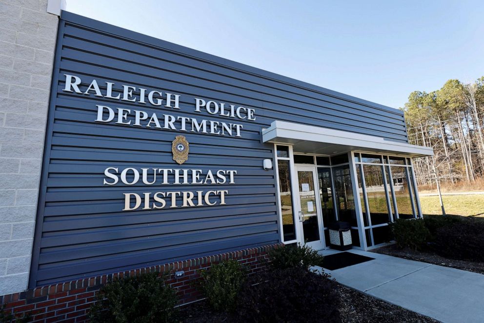 PHOTO: The Raleigh Police Department's southeast district headquarters sits a few miles from where Darryl Tyree Williams died in a parking lot after an encounter with police, in Raleigh, N.C., on Feb. 13, 2023.