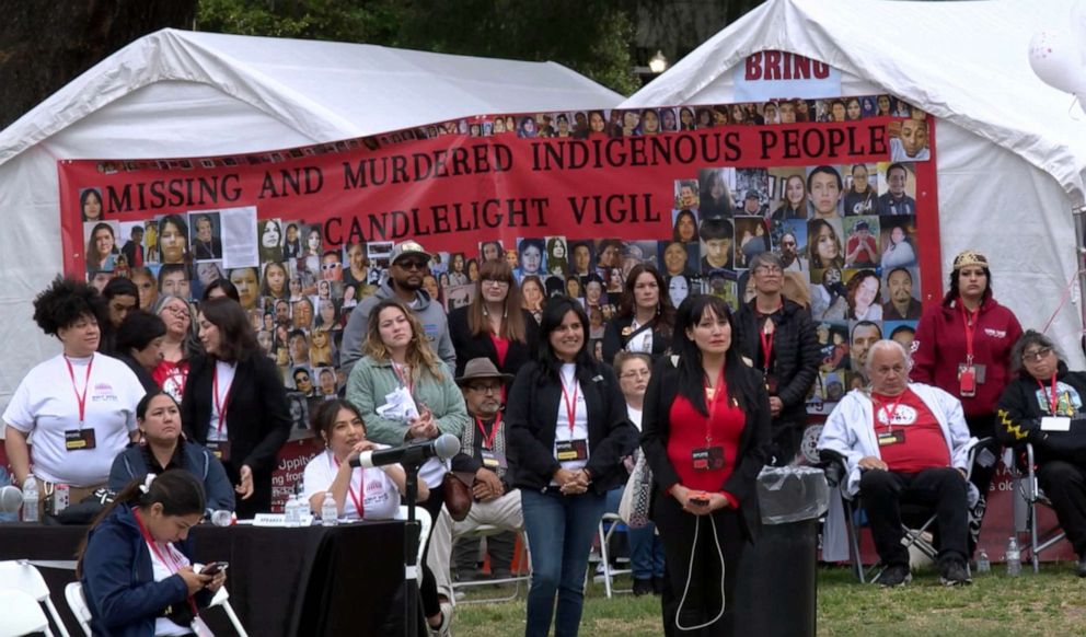 Searching For Missing Indigenous Women Tribes And Lawmakers Seek To Raise Awareness Abc News 1950