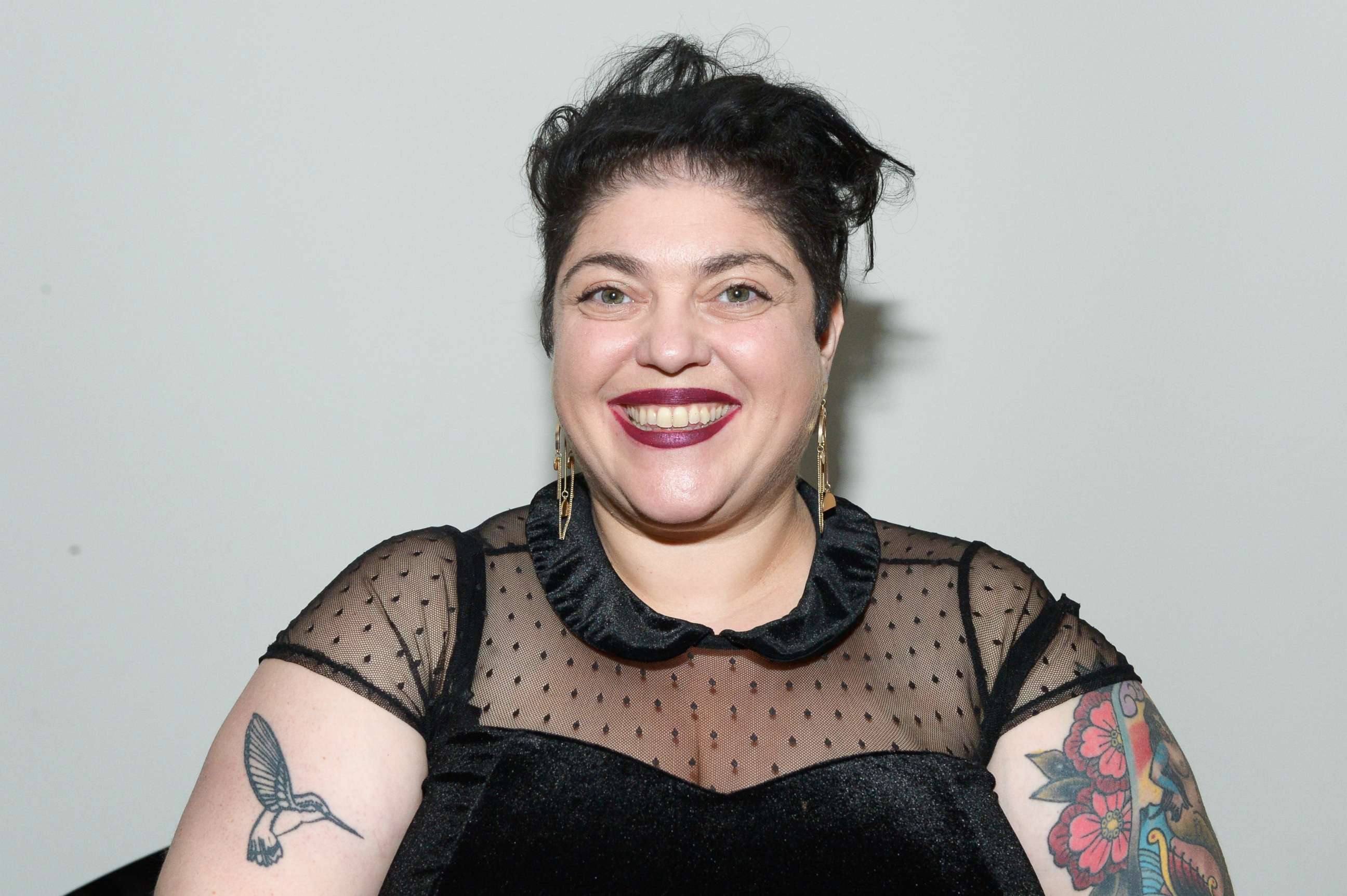 PHOTO: Randa Jarrar attends The Secret Society Of The Sisterhood at The Masonic Lodge at Hollywood Forever on Jan. 31, 2018 in Los Angeles. 