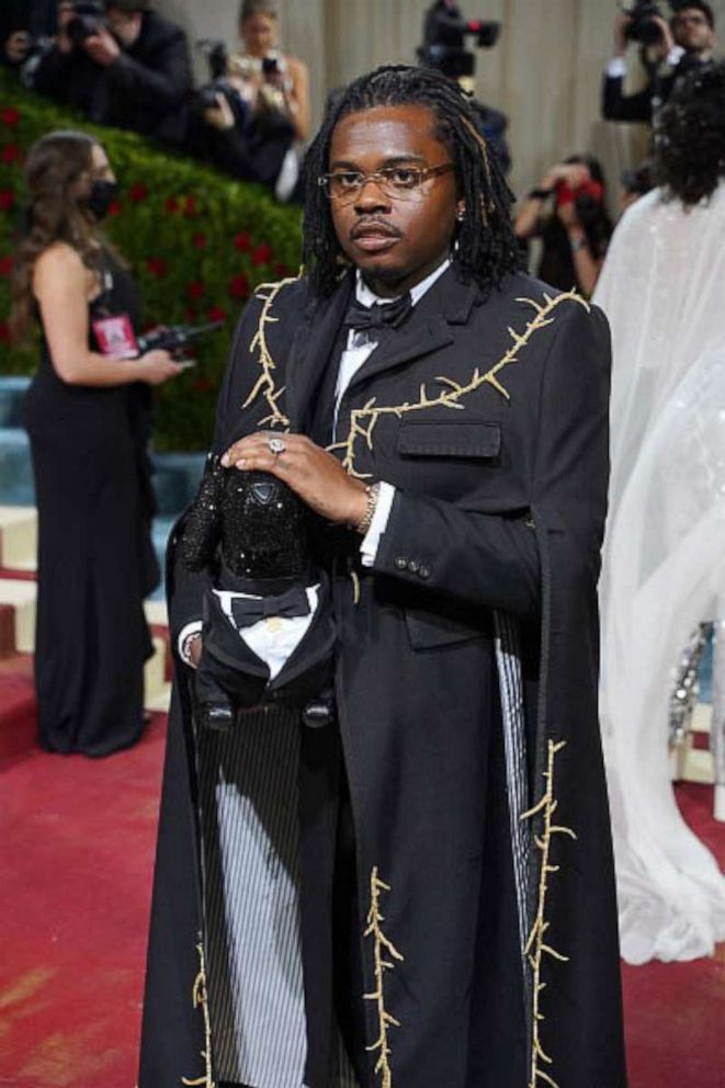 PHOTO: Gunna attends the Costume Institute Benefit celebrating In America: An Anthology of Fashion at Metropolitan Museum of Art in New York, May 02, 2022.