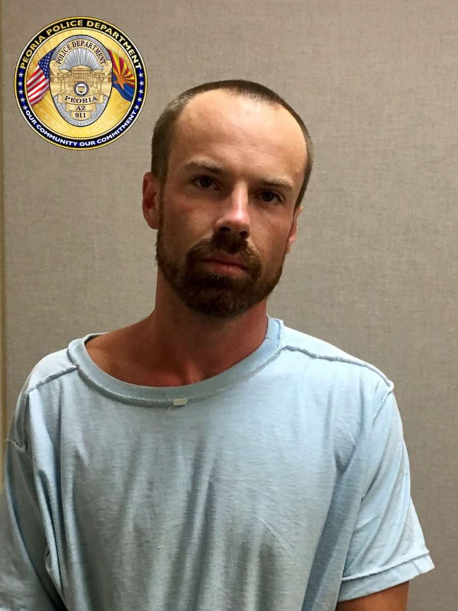 PHOTO: Michael Paul Adams, 27, was arrested for allegedly stabbing a 17-year-old to death at a gas station in Arizona, police said.