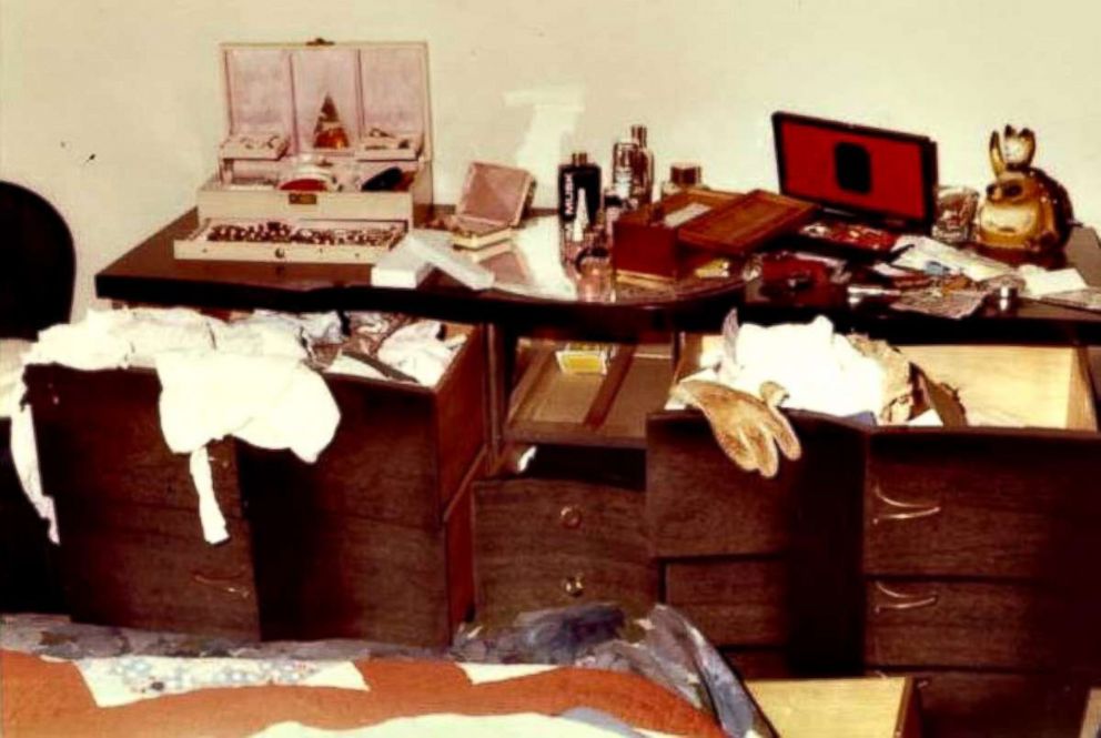 PHOTO: Ransacked drawers after an attack by the "Golden State Killer."