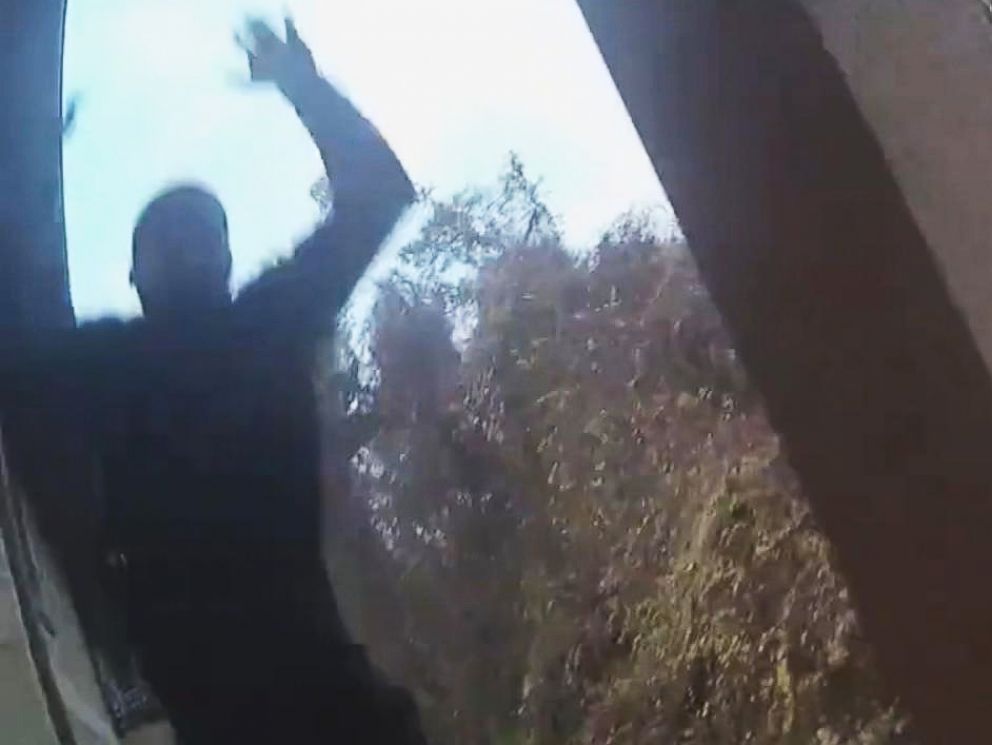 PHOTO: Bodycam footage released by the Pasco County sheriffs office shows the capture of Rashad Walker in Florida, Jan. 12, 2018.