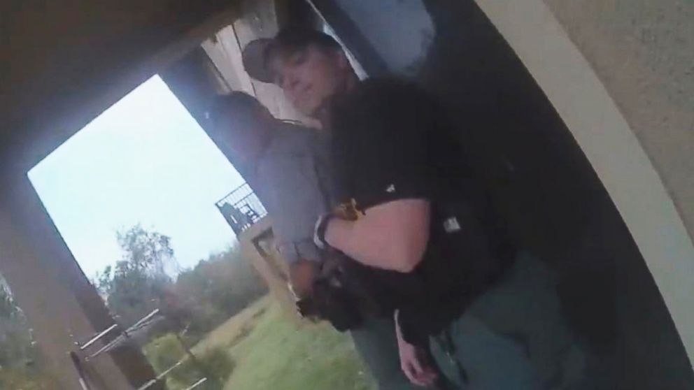 PHOTO: Bodycam footage released by the Pasco County sheriff's office shows the capture of Rashad Walker in Florida, Jan. 12, 2018.
