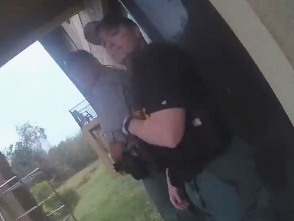 PHOTO: Bodycam footage released by the Pasco County sheriffs office shows the capture of Rashad Walker in Florida, Jan. 12, 2018.