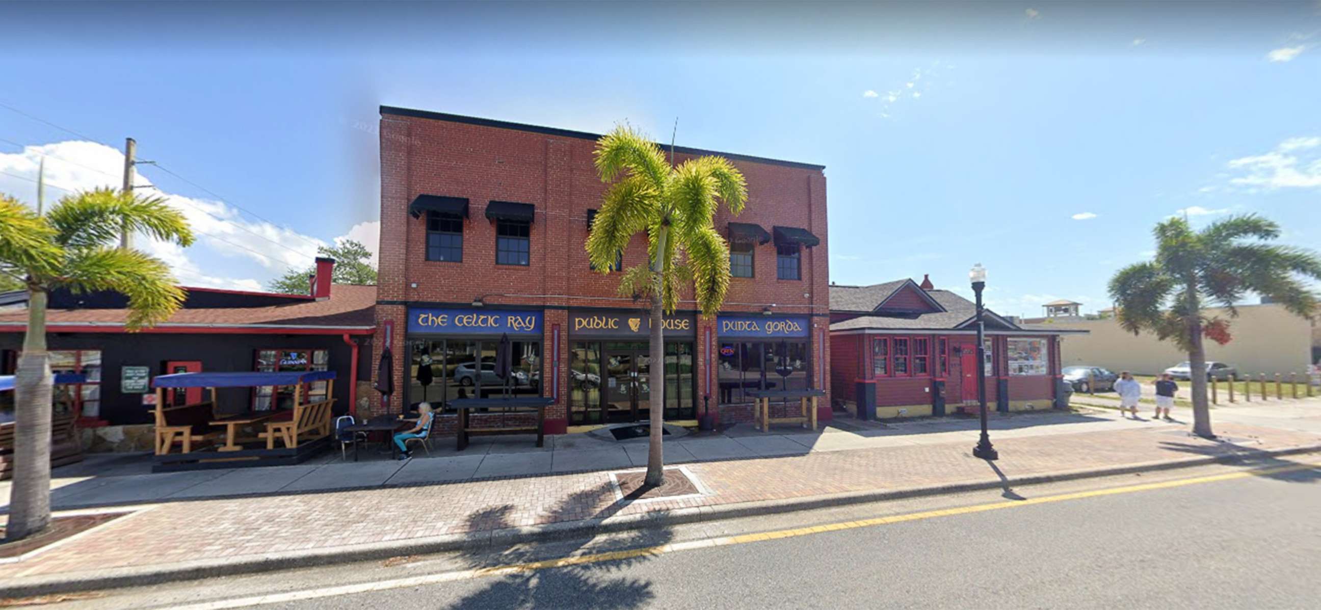 PHOTO: The Celtic Ray Public House stands in Punta Gorda, Fla., in a streeet view from March 2022.