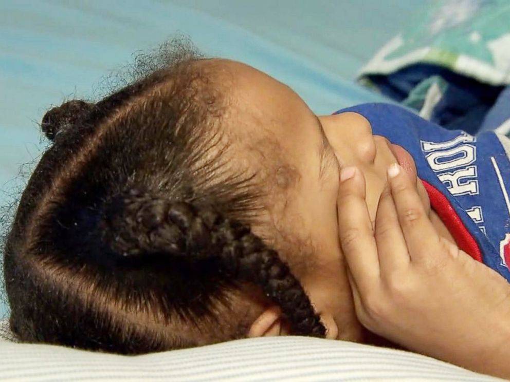PHOTO: The 4-year-old son of Iashia Nelson, the Houston woman whose plea for help during Hurricane Harvey went viral, is pictured here two months after Harvey.