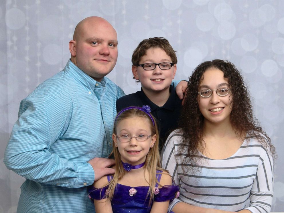 PHOTO: Ricky Chakoutis family photo in an undated photo during spring of 2017.