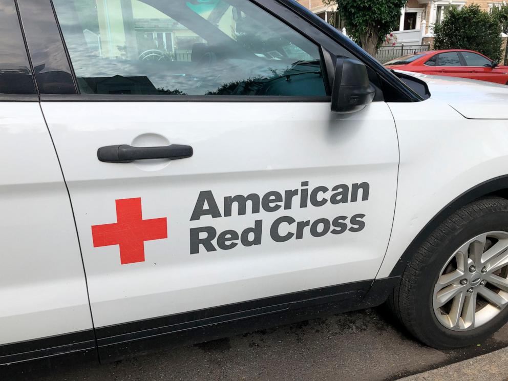 PHOTO: American Red Cross Vehicle in Queens, New York.