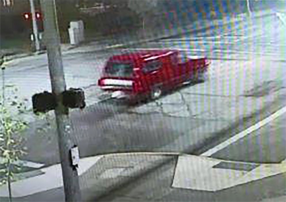 PHOTO: Truck used in abduction hoax to 'kidnap' three children.
