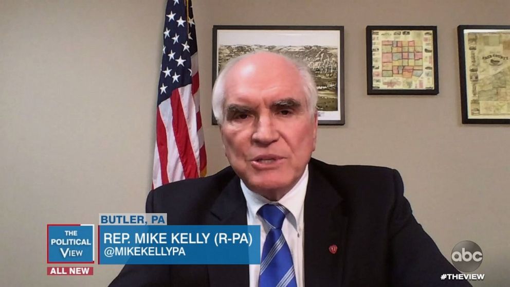 PHOTO: Rep. Mike Kelly explained why he believes Pennsylvania should reopen on "The View."