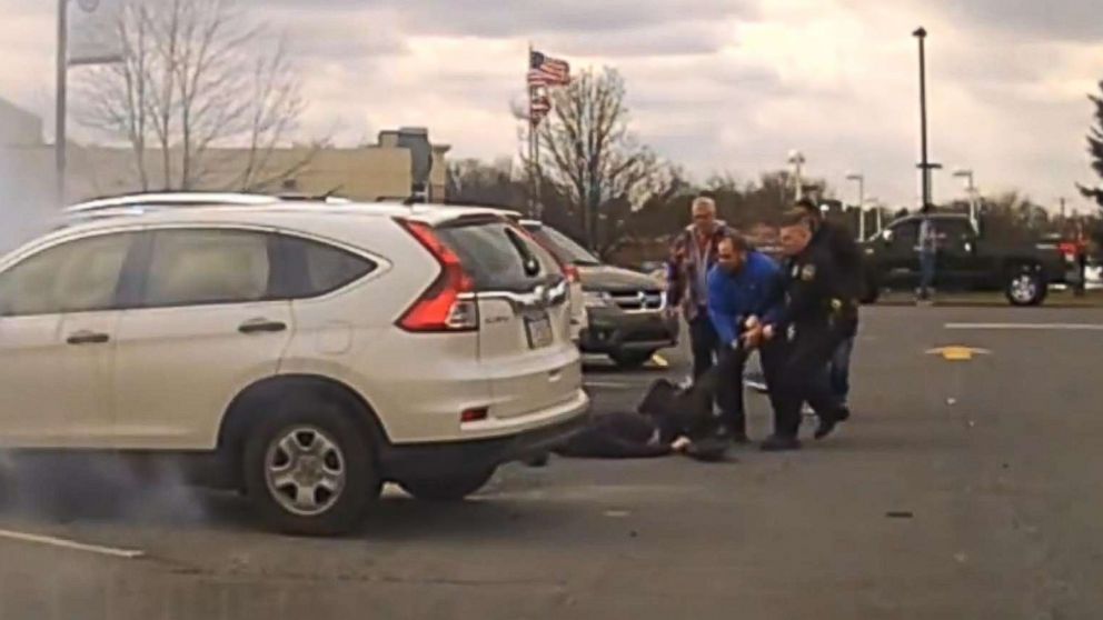 Westtown-East Goshen Regional Police posted this video to their Facebook account of Good Samaritans helping them to save a driver from a burning car after an accident in Westtown Township, Penn., March 14, 2018.