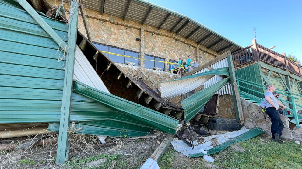 Birthday party horror: 11 hurt, 2 critical in Tennessee restaurant deck collapse