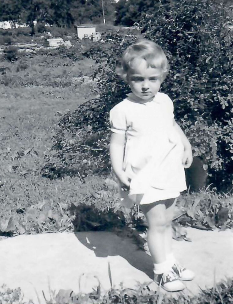 PHOTO: Vicky Love, is pictured in 1954 when she was 3 years old before she and her other two sisters were taken to a foster home. 