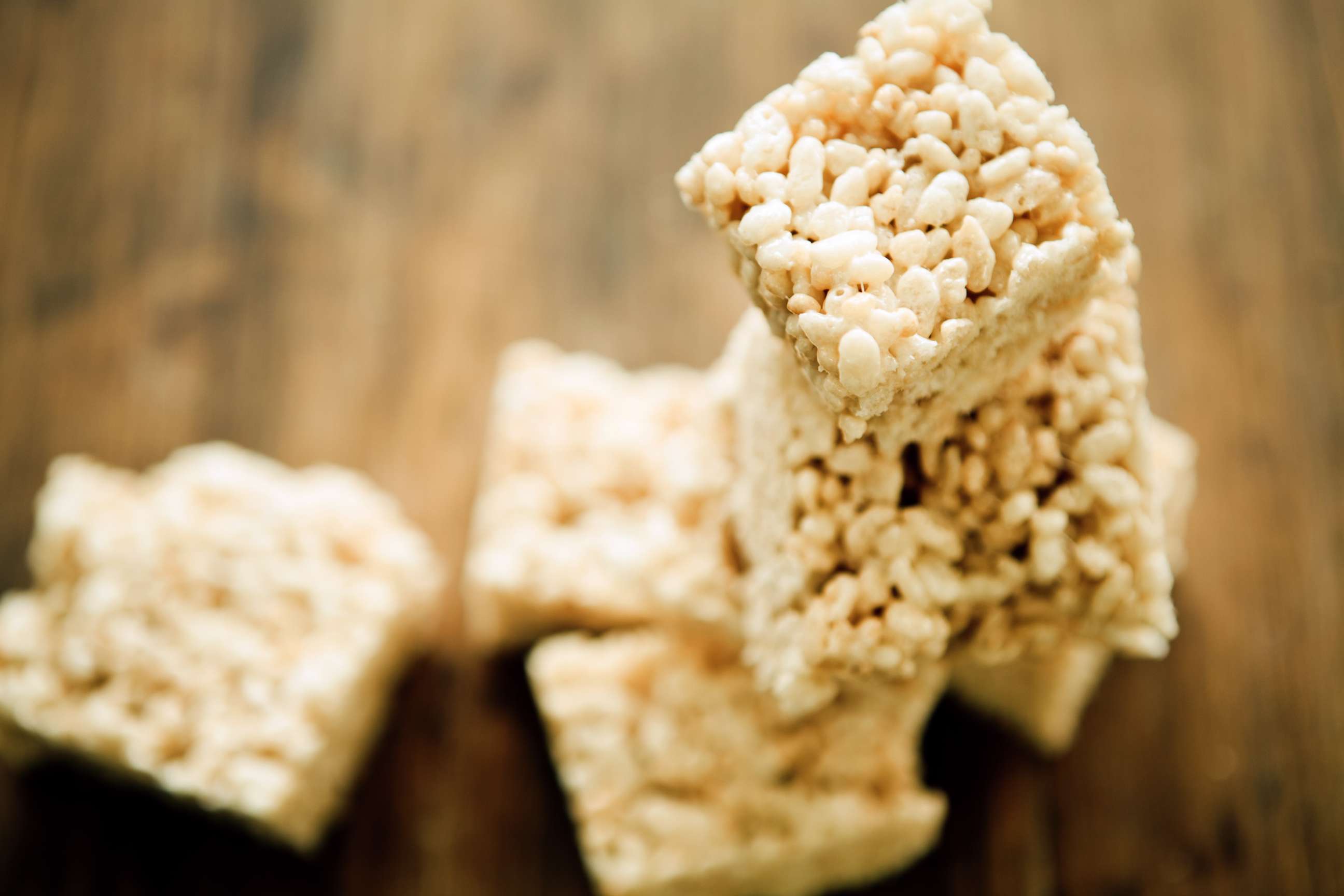 PHOTO: Puffed rice dessert treats are seen this undated stock photo.