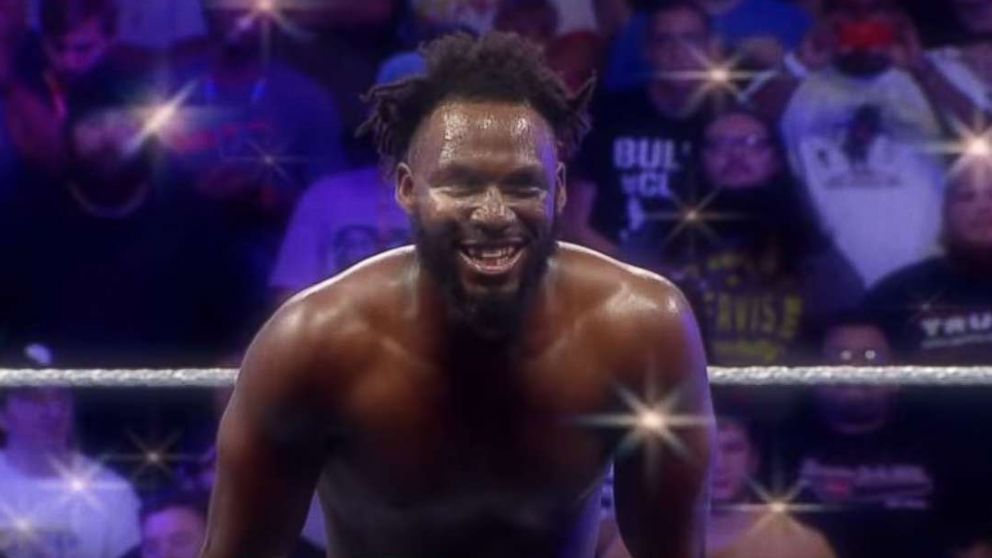 PHOTO: Rich Swann in a screengrab from 'Rich Swann Entrance Video' posted to Youtube by WWE, Oct. 1, 2016.