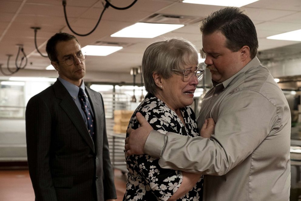 PHOTO: Sam Rockwell, Kathy Bates and Paul Walter Hauser star in the Warner Bros. film, "Richard Jewell."