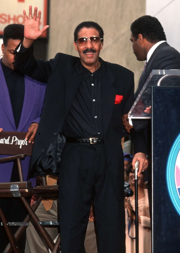 PHOTO: In this May 20, 1993, file photo, Richard Pryor receives a Hollywood Star on the Walk of Fame on Hollywood Boulevard in Hollywood, Calif. 