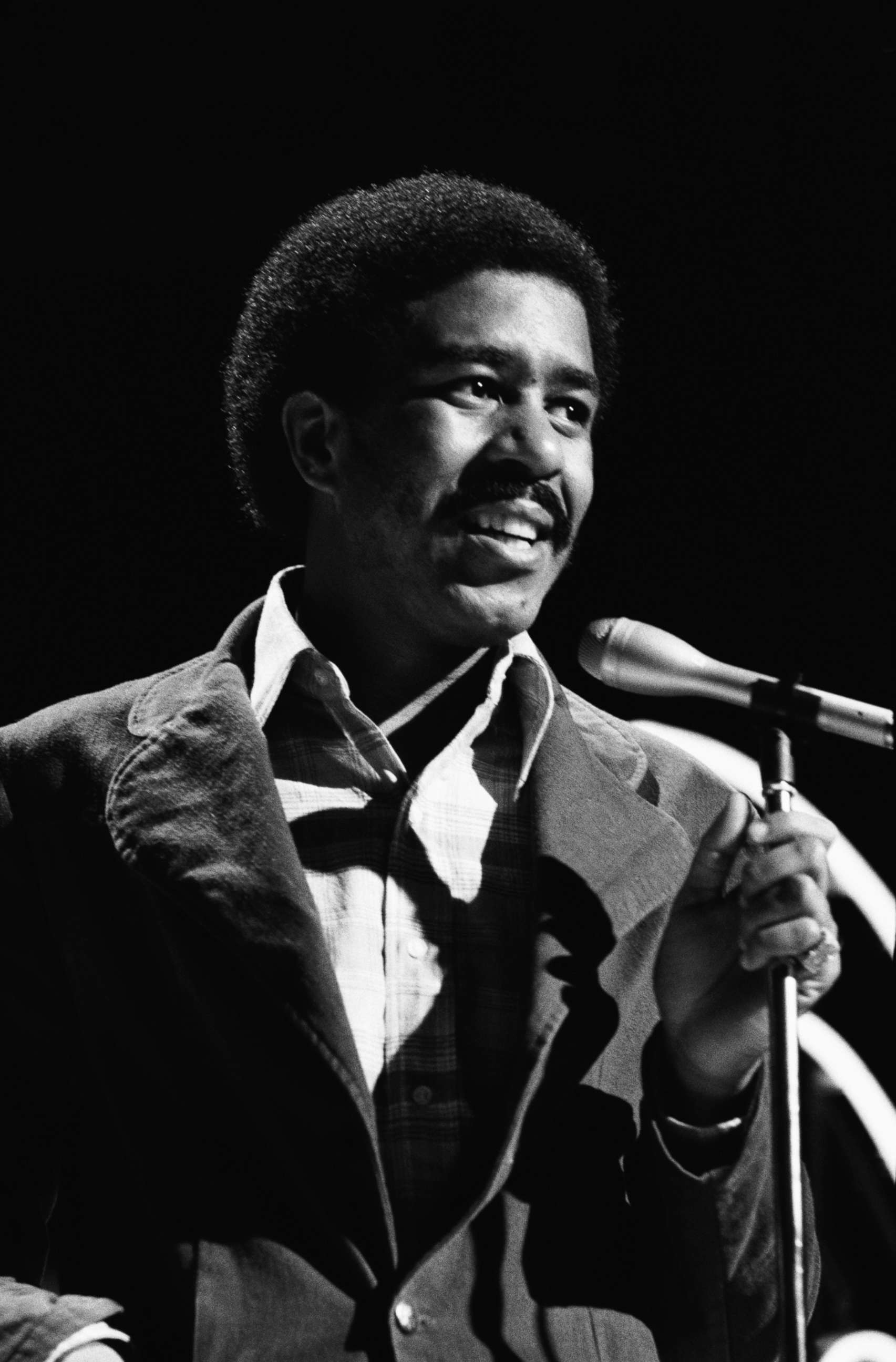 PHOTO: Comedian Richard Pryor performs on the show The Midnight Special, which aired Aug. 17, 1973.