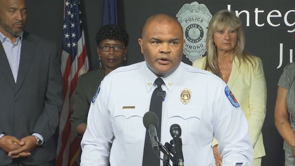 PHOTO: Chief Gerald Smith provides an update on a thwarted mass shooting that was allegedly planned for a Fourth of July celebration, July 6, 2022.