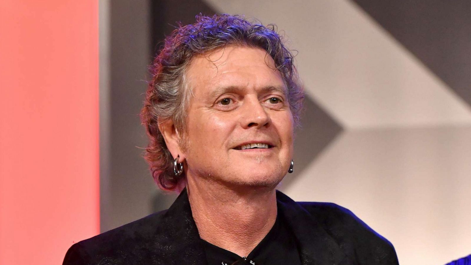 PHOTO: Rick Allen of Def Leppard speaks during the press conference for THE STADIUM TOUR DEF LEPPARD - MOTLEY CRUE - POISON at SiriusXM Studios on Dec. 04, 2019 in Los Angeles.