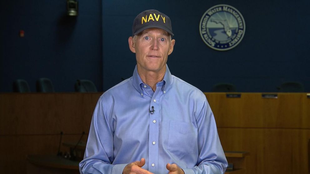 PHOTO: Florida Gov. Rick Scott speaks to ABC's "Good Morning America," Sept. 8 2017.