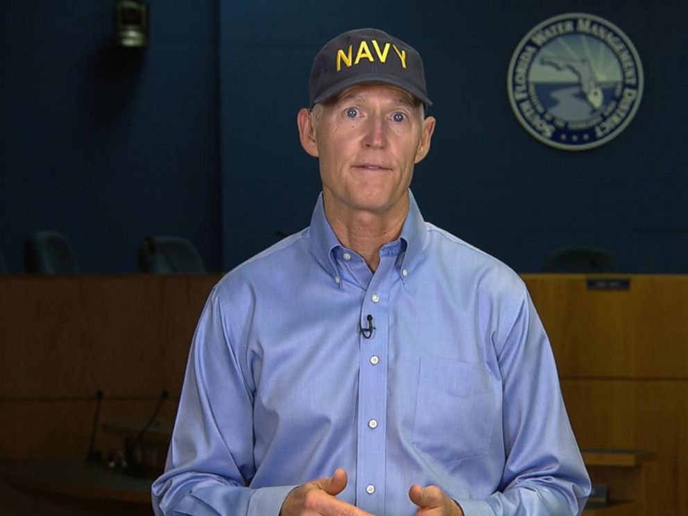 PHOTO: Florida Gov. Rick Scott speaks to ABCs Good Morning America, Sept. 8 2017.