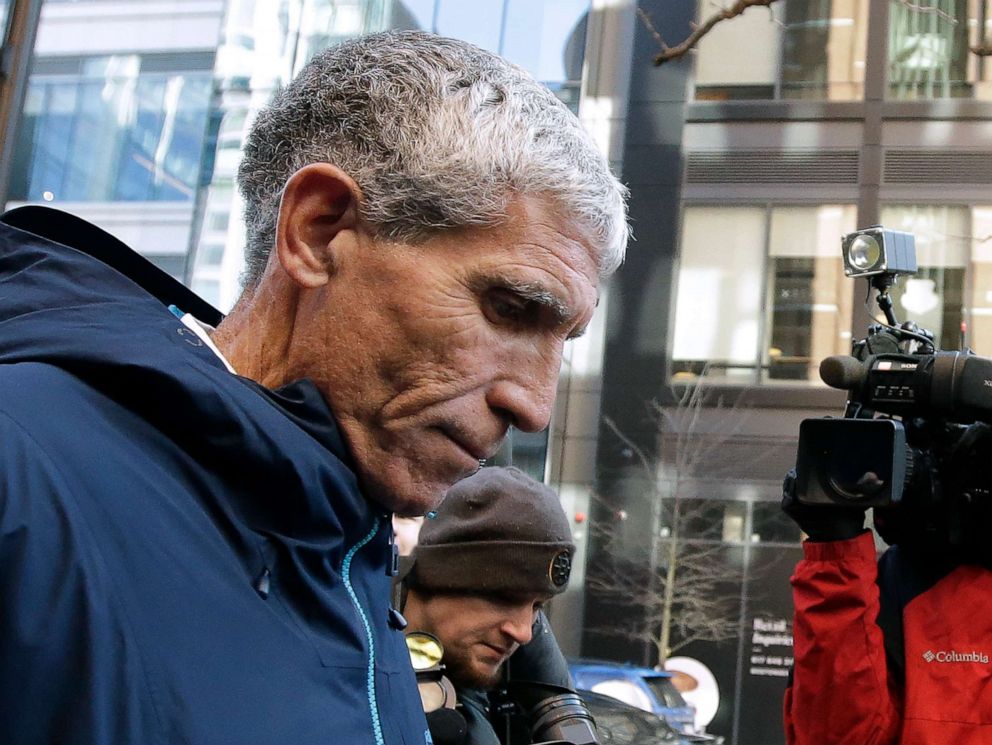 PHOTO: William Rick Singer, founder of Edge College and Career Network, leaves the federal court in Boston on March 12, 2019 after pleading guilty to charges in connection with a corruption scandal in colleges.