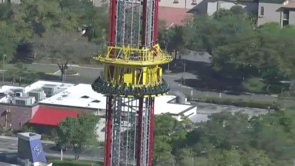 PHOTO: A teenager died after falling from an amusement ride at ICON Park in Orlando, Fla., March 24, 2022.