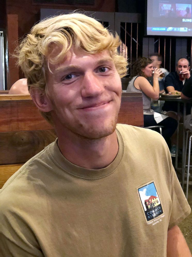 PHOTO: Riley Howell is photographed in this undated family photo.