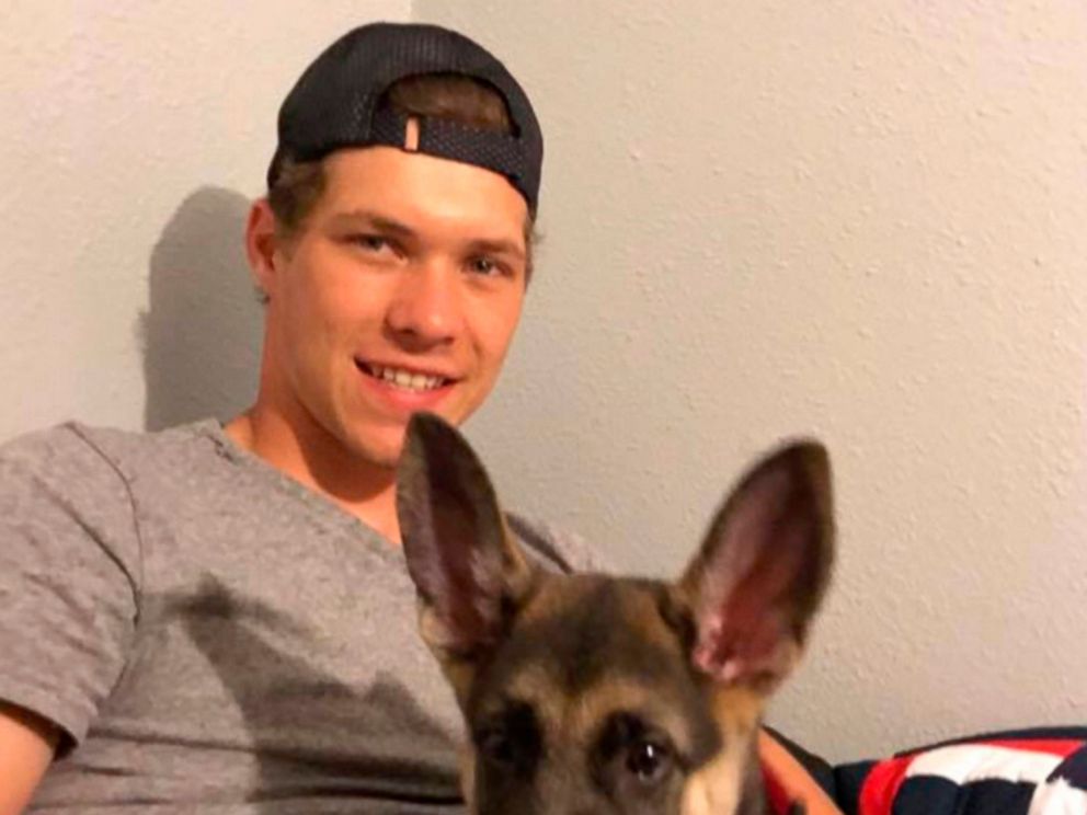 PHOTO: Riley Kuznia at his familys home in Karlstad, Minn.