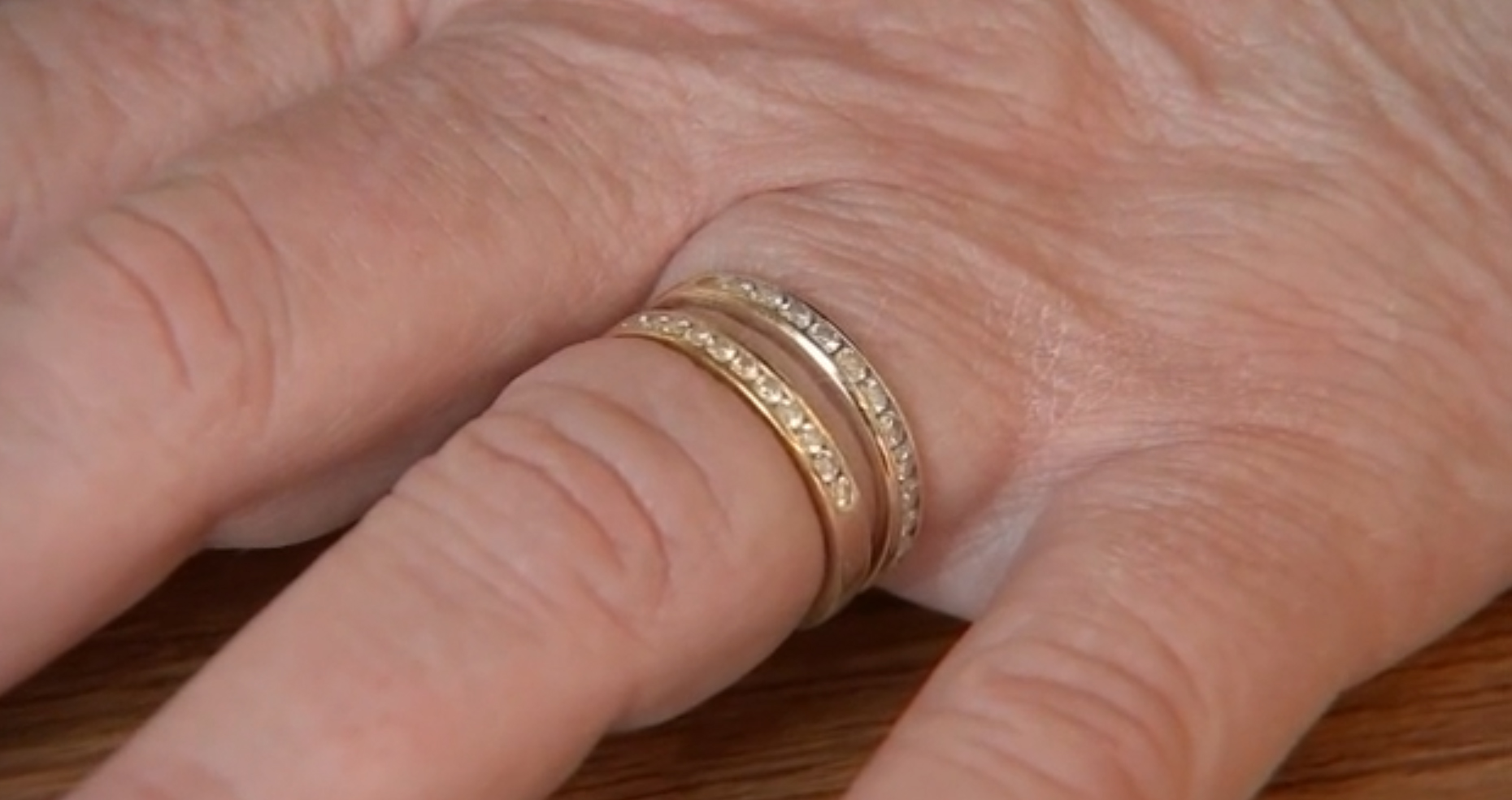 PHOTO: Paula Stanton's wedding ring was recovered nine years after she accidentally flushed it down the toilet. 