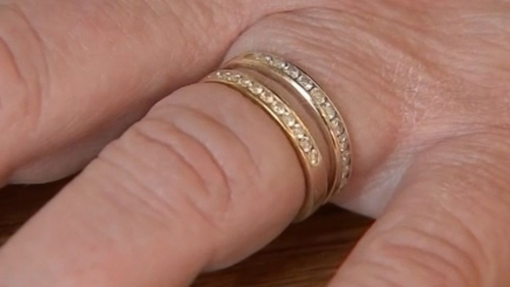 PHOTO: Paula Stanton's wedding ring was recovered nine years after she accidentally flushed it down the toilet. 