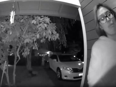 'Possible kidnapping' caught on home-security camera, police say